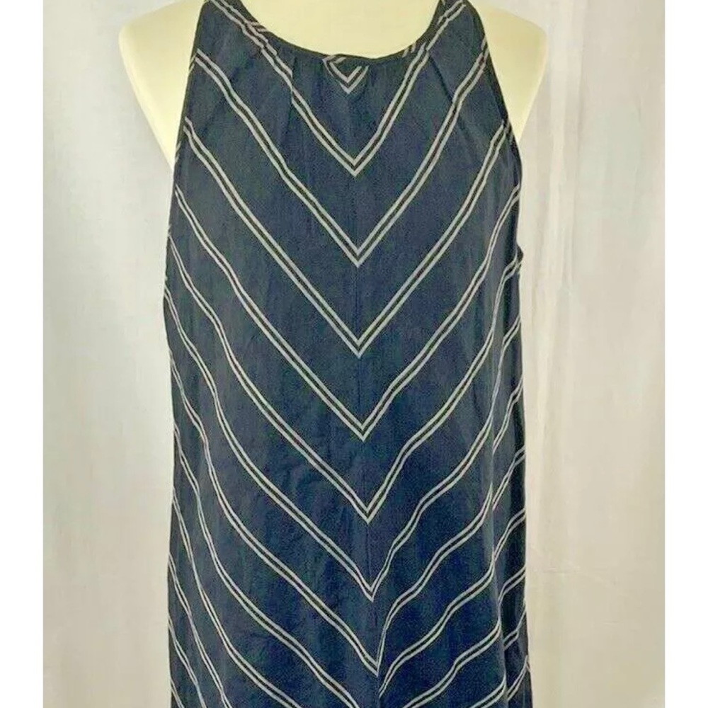 J.Crew Chevron Striped Dress Maxi